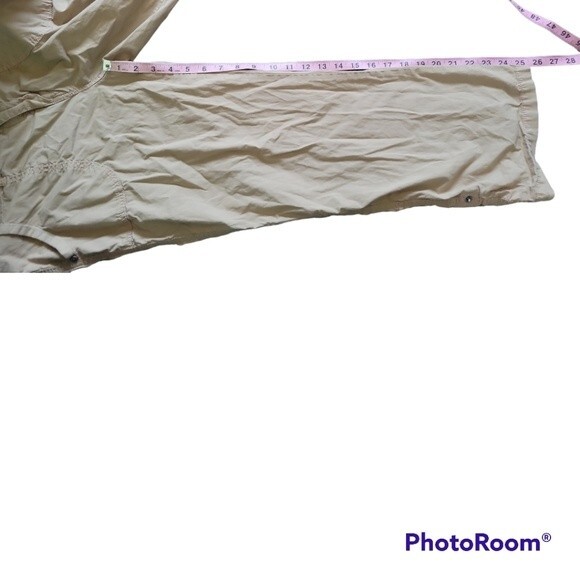 Sanctuary Tan Cargo Roll Up Cropped Pants - 29 - Picture 8 of 10
